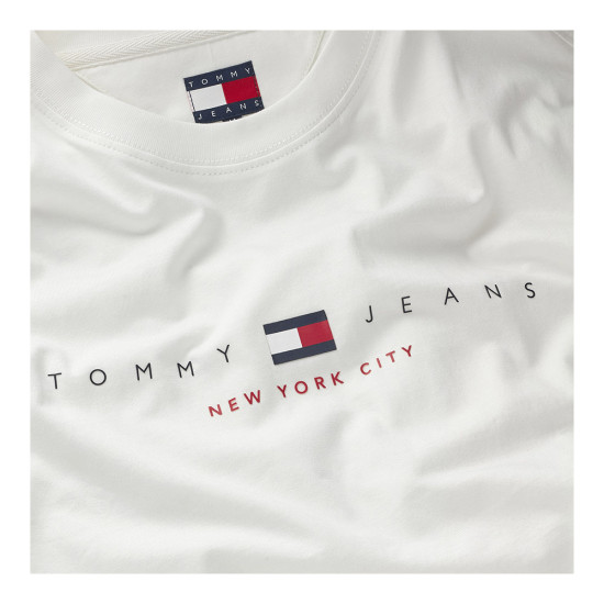 Tommy Hilfiger Ανδρική κοντομάνικη μπλούζα Regular Flag Linear Tee
